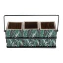 Ver imagem 1 de PORTA TALHER DE MADEIRA LEAF 25x9x11cm