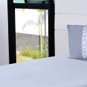 Ver imagem 2 de Jogo de Cama Casal 4 Pçs Malha Premium 145g/m² 100% Algodão 138x188x30cm
