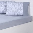 Ver imagem 4 de Jogo de Cama Casal 4 Pçs Malha Premium 145g/m² 100% Algodão 138x188x30cm