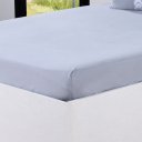 Ver imagem 3 de Jogo de Cama Casal 4 Pçs Malha Premium 145g/m² 100% Algodão 138x188x30cm