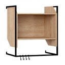 Ver imagem 1 de Nicho Multiuso com Suporte e Ganchos Soul Be Mobiliário