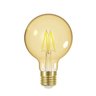 Lâmpada LED Bulbo Vintage Filamento Dimerizavel G80 Taschibra 127V Ambar - 1