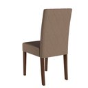 Ver imagem 5 de Kit 4 Cadeiras de Jantar Jade MDF Suede Amêndoa Pallazio