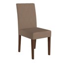 Ver imagem 6 de Kit 4 Cadeiras de Jantar Jade MDF Suede Amêndoa Pallazio