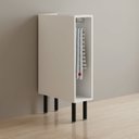 Ver imagem 1 de Balcão Porta Toalhas sem Tampo para Cozinha Nicho 20cm TM1304 Grazi MDF Branco