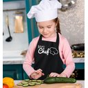 Ver imagem 1 de Avental Infantil Vida Pratika Mini Chef Preto