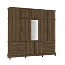 Ver imagem 3 de Guarda-Roupa Casal com Espelho 12 Portas 6 Gavetas Silverado Albatroz Móveis