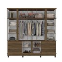 Ver imagem 2 de Guarda-Roupa Casal com Espelho 12 Portas 6 Gavetas Silverado Albatroz Móveis