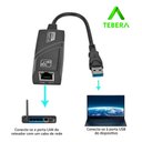 Ver imagem 3 de Adaptador Usb 3.0 X Rj45 10/100/1000 Tebera