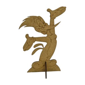 05 Centro de Mesa Enfeite Mdf Monica 20cm Decoração Festa