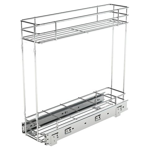 Porta Latas / Óleo de Base 210x450x475mm Aço Inox 7138