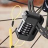 Trava de Disco Freio Senha 4 Digitos Antifurto Moto Bike Motocicleta Bicicleta Cadeado Segurança Res - 1