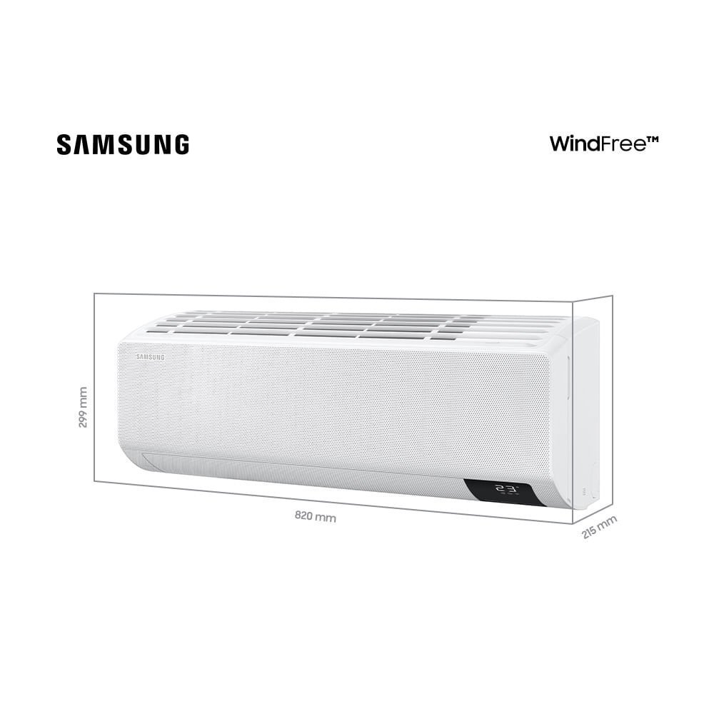 Ar Condicionado Split Hi Wall Inverter Samsung WindFree Sem Vento 22000 BTU/h Frio AR24AVHABWKNAZ –  - 8