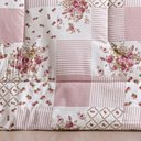 Ver imagem 5 de Kit Edredom Dupla Face Queen Bouti 03 Peças - Rosa Matura