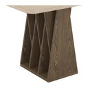 Ver imagem 3 de Kit Mesa de Jantar Orquestra com 4 Cadeira Sinfonia em Linho Carvalho/fendi/creme