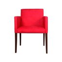 Ver imagem 3 de Kit 4 Poltronas Nina Estilo Retrô Ideal para Sala de Estar - Vermelha