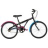 Bicicleta Caloi Monster High, Aro 20, Preta e Rosa Fuccia - 2