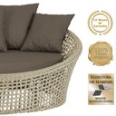 Ver imagem 3 de Chaise Hungria Alumínio Pintura Fendi Corda Náutica E9 Trama Original
