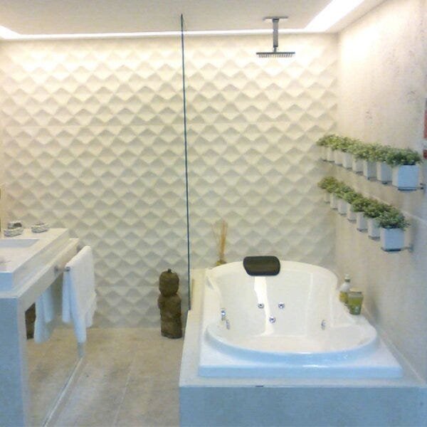 Banheira Hidromassagem Astra Due Super Luxo 170cmx90cmx44cm - 04 Jatos Branco Gel-Coat P1 Sem Aquece - 4