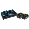 Perfurador de Solo Makita Ddg460t2x9-127v 1,35 Kw 1.400 Rpm Kit com 2 Bateria 5ah e Carregador Duplo - 4