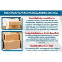 Ver imagem 3 de Conjunto: Mesa Sala Jantar Maldivas Tampo Curvo 90cm+4 Cadeiras Dakota Madeira Naturale - Capuccino/