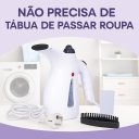 Ver imagem 7 de Super Ferro de Passar Roupas a Vapor Portatil e Pratico 4 em 1 800 W 110v