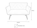 Ver imagem 2 de Kit Namoradeira + 2 Poltronas Decorativa Sabrina Suede Verde Pés Madeira Ms Decor