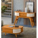 Ver imagem 1 de Conjunto Aparador Estoril e Mesa de Centro Indianápolis Cinamomo Off White Madetec