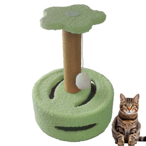 Arranhador para Gatos Bola Brincadeira Arranhar Brincar Pet Shop Sisal Interativo Aconchegante Anima