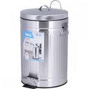Ver imagem 1 de Lixeira Retro Inox 12 Litros Kala - 246211