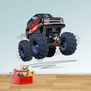 Ver imagem 1 de ADESIVO DE PAREDE - PICKUP MONSTER 1 - 80X70