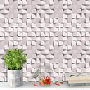 Ver imagem 1 de Papel de Parede 3d - Post It Cinza Arte Destaque 1,50 Metros