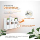 Ver imagem 4 de Prateleira Porta Papel Organizador para Banheiro Branco 40cm