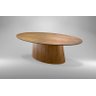 Mesa de Jantar Oval Laminada - Anastacia-1,80x1,0m - Requinte Salas - 1