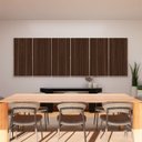Ver imagem 2 de Painel Acústico Absorvedor Decorativo 120x60 Skal 8 Maestra Acústica:louro