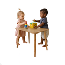 Ver imagem 4 de Mesa Infantil Torneada em Madeira Maciça Natural Acetinado