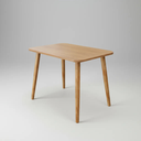 Ver imagem 1 de Mesa Infantil Torneada em Madeira Maciça Natural Acetinado