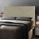 Ver imagem 6 de Cabeceira Cama Box Casal Queen Size Cairo 160cm Linho Bege