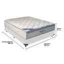 Ver imagem 5 de Cama Box Casal e Colchão Freedom Ortobom D33 Branco