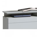 Ver imagem 2 de Rack Classic +2g Branco Acetinado - Imcal Móveis