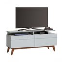 Ver imagem 1 de Rack Classic +2g Branco Acetinado - Imcal Móveis