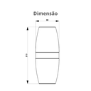Ver imagem 3 de Porta Escova de Dentes para Banheiro Essence Cor Cristal Durín
