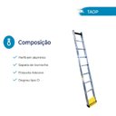 Ver imagem 4 de Escada Singela de Alumínio Wbertolo