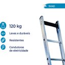 Ver imagem 3 de Escada Singela de Alumínio Wbertolo