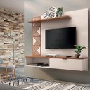 Ver imagem 4 de Painel para TV Chennai até 50 Polegadas Off White/Nature - Gran Belo