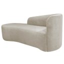 Ver mais imagens de Kit Divã Recamier Orgânico França 140cm Lado Esquerdo e 2 Poltronas Amore Linho