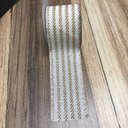 Ver mais imagens de Fitas Decorativas Aramadas - Unidade Linho Natural Envelhecido E Arabescos Cobre FT786