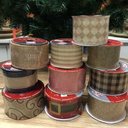 Ver imagem 6 de Fitas Decorativas Aramadas - Unidade Linho Natural Envelhecido E Arabescos Cobre FT786