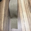 Ver imagem 1 de Fitas Decorativas Aramadas - Unidade Linho Natural Envelhecido E Arabescos Cobre FT786