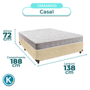 Ver imagem 3 de Cama Box + Colchão Casal D33 D33 Inducol